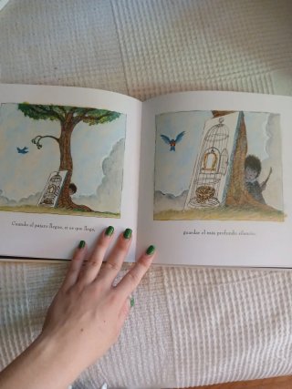 Para hacer el retrato de un pájaro