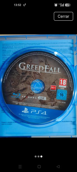 Greedfall PS4 (PlayStation 4)