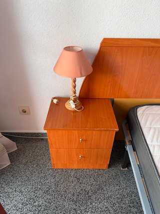 Dormitorio de matrimonio completo, armario, somier