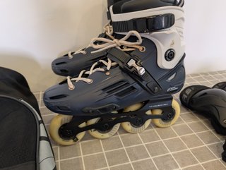 Patines Oxelo MF500 Talla 45 + Protección