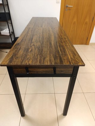 Escritorio Industrial Madera y Metal