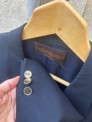 Americana Yves Saint Laurent Hombre Azul