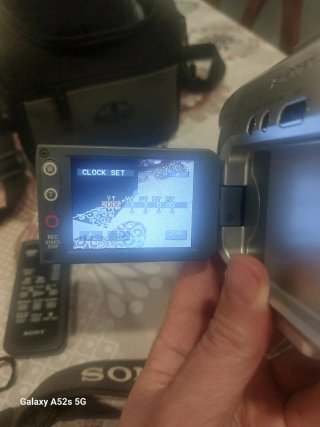 Sony Handycam DCR-HC19E Videocámara Plata