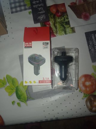Reproductor FM para Coche Q7 PD 20W