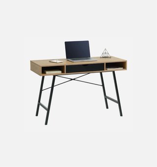 Escritorio moderno madera y metal