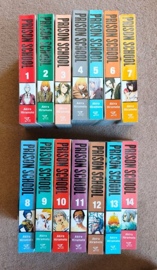 Prison School Manga Inglés Completo 1 al 14