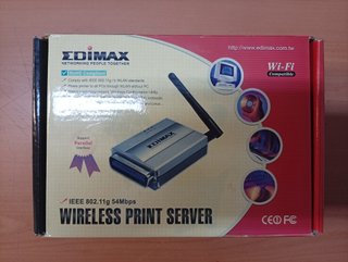 Servidor Impresión Inalámbrico Edimax IEEE 802.11g
