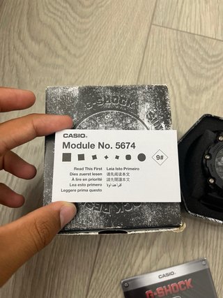 Reloj Casio G-Shock Negro