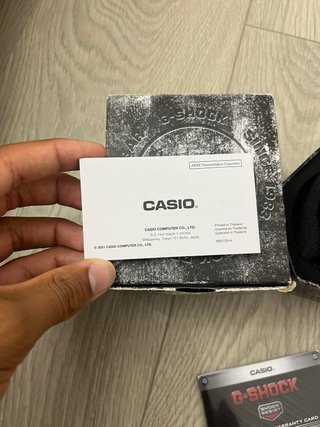 Reloj Casio G-Shock Negro