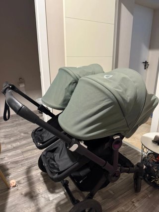 Carro gemelar Bugaboo Donkey 5 Negro