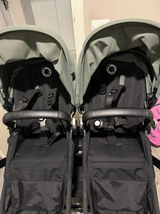 Carro gemelar Bugaboo Donkey 5 Negro