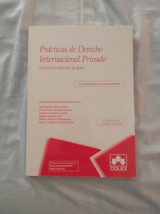 Prácticas de derecho internacional privado - ej...