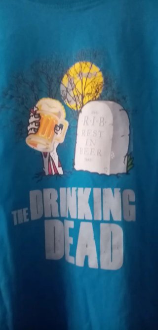 Camiseta Kukuxumusu The Drinking Dead