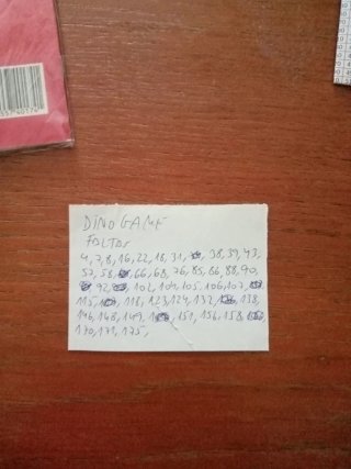 Álbum Cromos Dinogame Panini