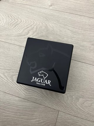 Reloj Jaguar Caja Madera Azul