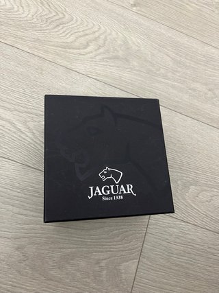 Reloj Jaguar Caja Madera Azul