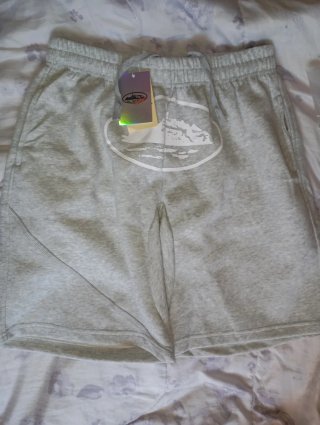 Pantalones cortos grises