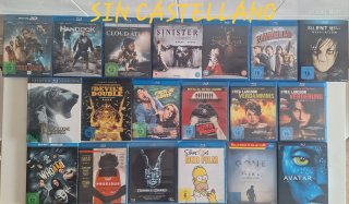 Lote 65 películas y series Bluray + 19 DE REGALO