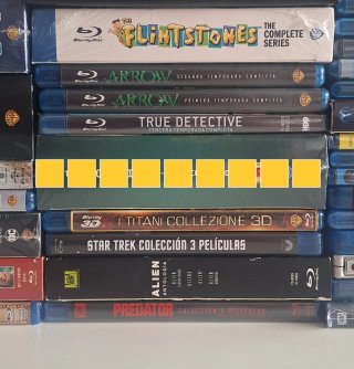 Lote 65 películas y series Bluray + 19 DE REGALO
