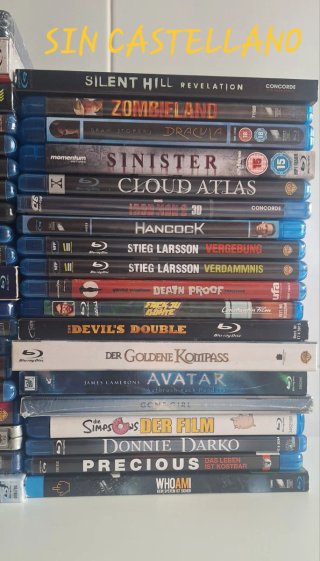 Lote 65 películas y series Bluray + 19 DE REGALO