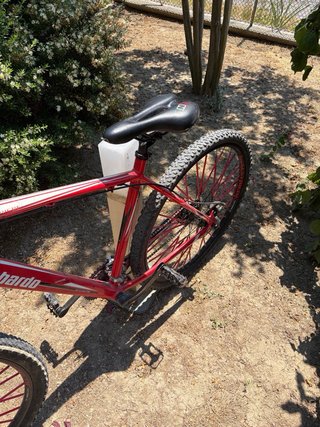 Bicicletta rossa da uomo