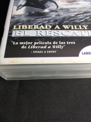 Liberad a Willy 3: El Rescate VHS