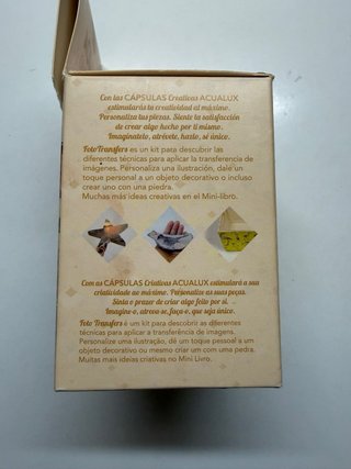 Juego Acualux Cápsulas Creativas