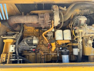 Excavadora Caterpillar 322C Ruedas