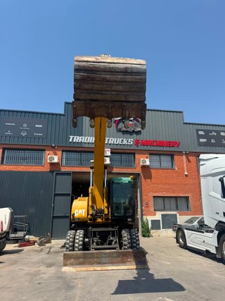 Excavadora Caterpillar 322C Ruedas