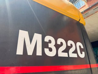 Excavadora Caterpillar 322C Ruedas