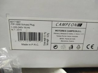 Bomba de aguas sucias CAMPEON