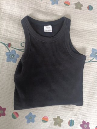 Lote 4 Tops Verano Rayas Mango y Zara T.11-12