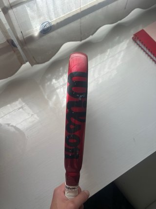 Pala Padel Wilson Bela Pro V2 Roja