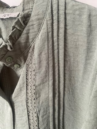Blusa JDY verde Talla 38 manga larga
