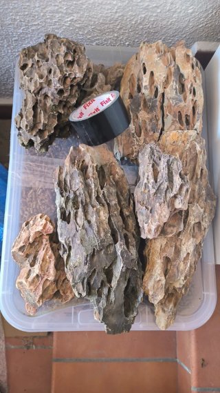 Rocas Dragón para Acuario