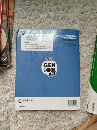 Lengua castellana y literatura I. Libro del est...