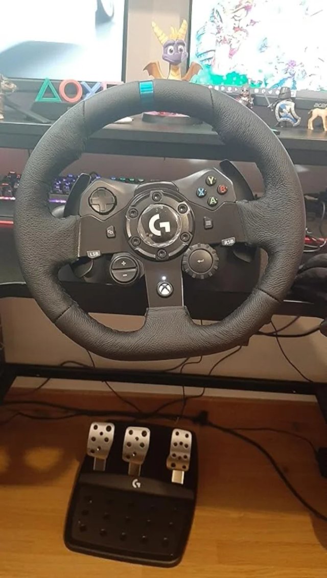 Volante Logitech G923 McLaren TrueForce