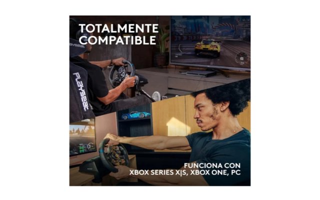 Volante Logitech G923 McLaren TrueForce