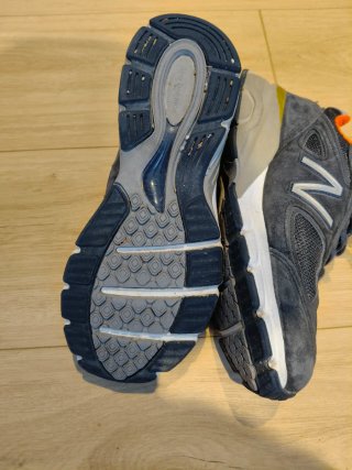 Zapatillas New Balance 990 Azul Naranja