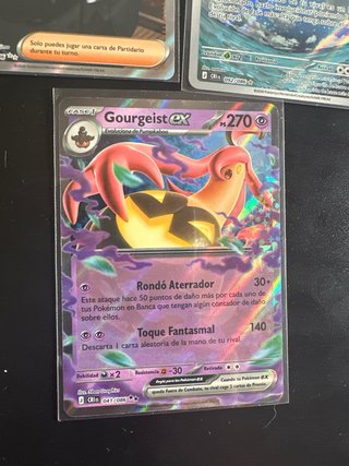 Caos creciente Pokémon Giso, Claydol, Gourgeist ex