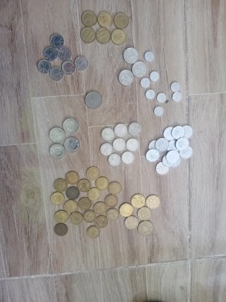 Lote de monedas antiguas