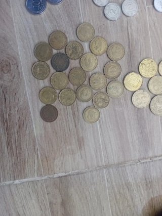 Lote de monedas antiguas