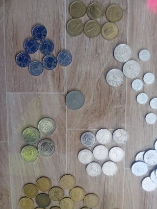 Lote de monedas antiguas