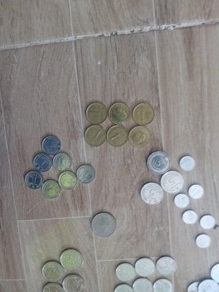 Lote de monedas antiguas