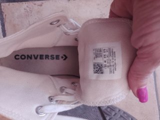 Converse All Star Lift Platform Alte Bianche