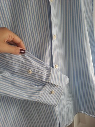 Camisa rayas Massimo Dutti hombre.