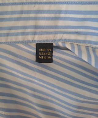 Camisa rayas Massimo Dutti hombre.