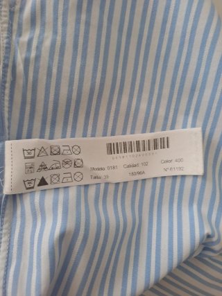 Camisa rayas Massimo Dutti hombre.