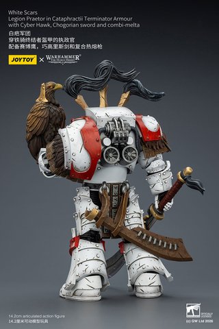 JoyToy Warhammer 30k White Scars Praetor Terminato