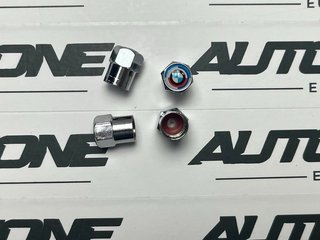 Tapones BMW 50 Aniversario grises válvula de rueda